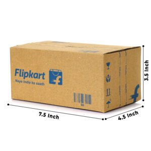 Flipkart Branded Corrugated Box-B0(7.5x4.5x3.5 Inch)