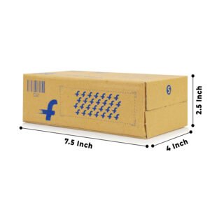 Flipkart Branded Corrugated Box-D2(7.5x4x2.5 Inch)